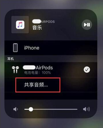 蒙城苹果14音频维修点分享iPhone14音频共享设置方法 